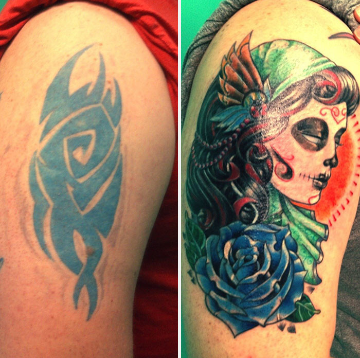 70 Creative Cover-Up Tattoo Ideas That Show A Bad Tattoo Is Not The End Of Life