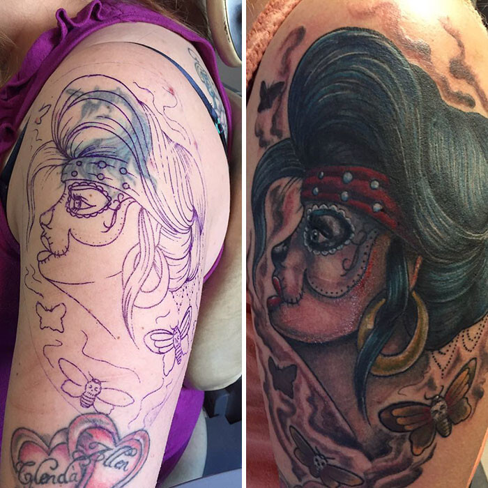 70 Creative Cover-Up Tattoo Ideas That Show A Bad Tattoo Is Not The End Of Life