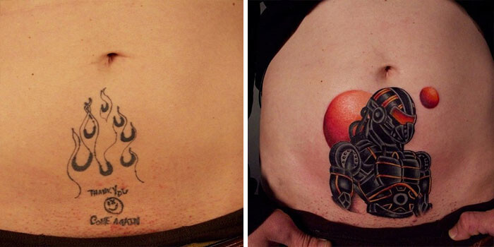 70 Creative Cover-Up Tattoo Ideas That Show A Bad Tattoo Is Not The End Of Life