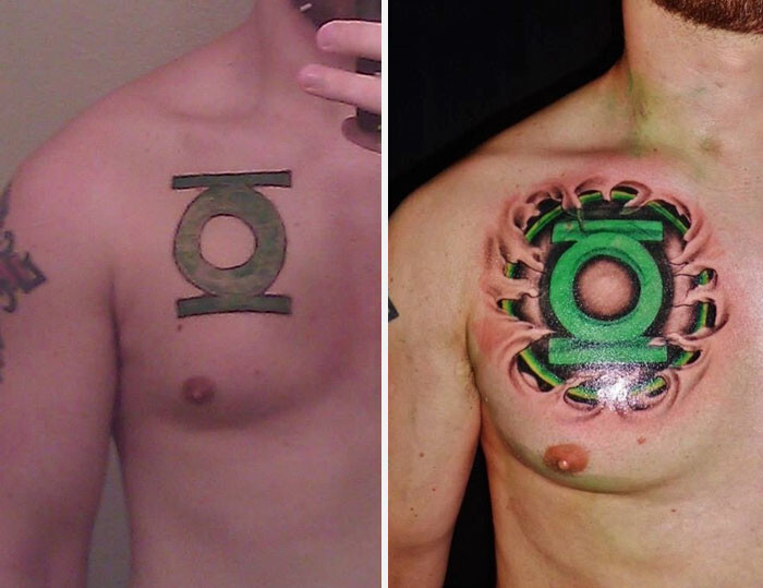 70 Creative Cover-Up Tattoo Ideas That Show A Bad Tattoo Is Not The End Of Life