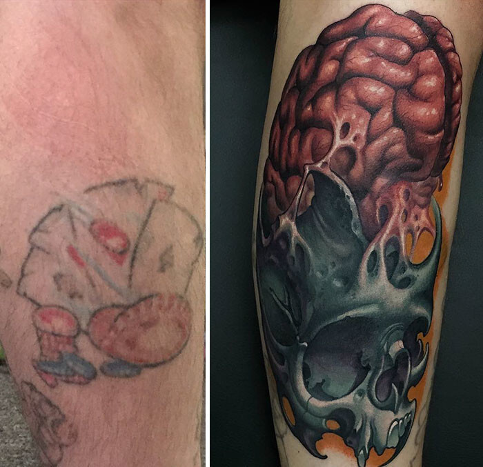 70 Creative Cover-Up Tattoo Ideas That Show A Bad Tattoo Is Not The End Of Life