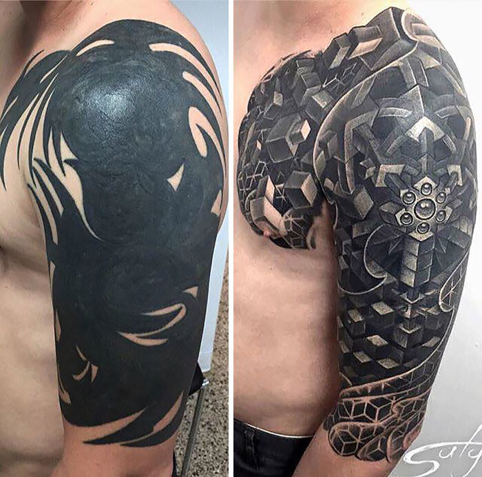 70 Creative Cover-Up Tattoo Ideas That Show A Bad Tattoo Is Not The End Of Life