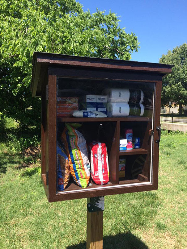 When Jessica saw Little Free Libraries popping up in her town, she came up with an even better idea