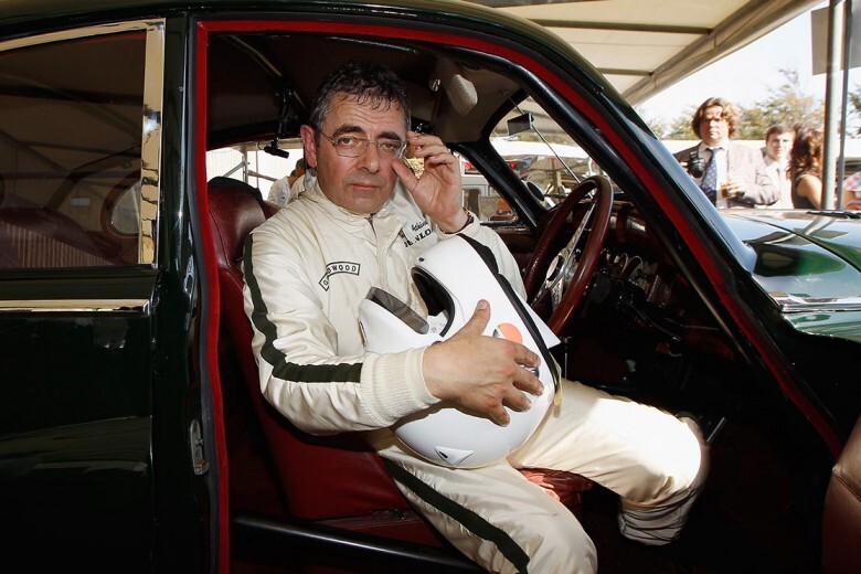 12. Rowan Sebastian Atkinson ( Mr. Bean) – Race Car Driver