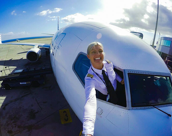 This Swedish Pilot Does Yoga Around The World And Her Selfies Are Taking Internet By Storm