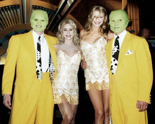 #24 Jim Carrey, Cameron Diaz, And Stunt Doubles On The Set Of The Mask
