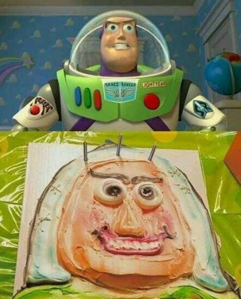 This Buzz Lightyear as rendered by Picasso.