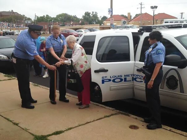 102-Year-Old Woman Gets Arrested, Checks ‘Getting Arrested’ Off Bucket List