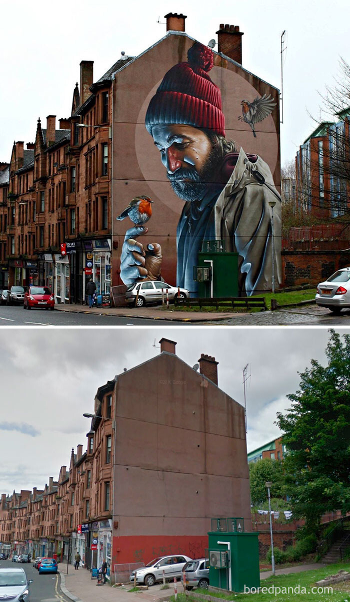 #10 Photorealistic Mural, Glasgow, Scotland