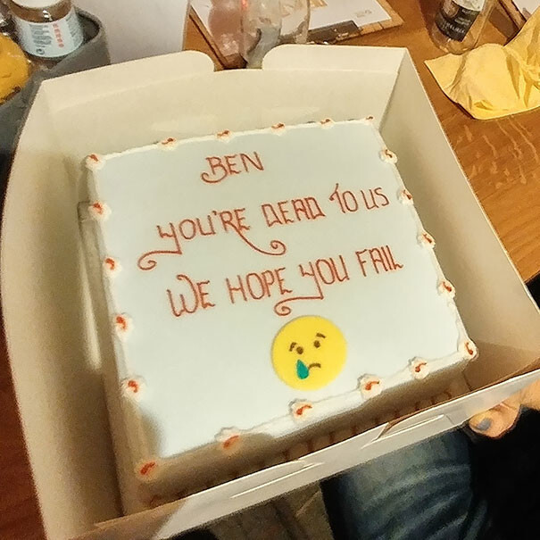 #3 Left My Job, This Is The Cake They Got Me
