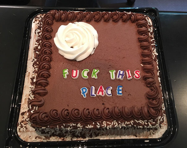 #12 Got Laid Off - My Work Friends Nailed My Going Away Cake