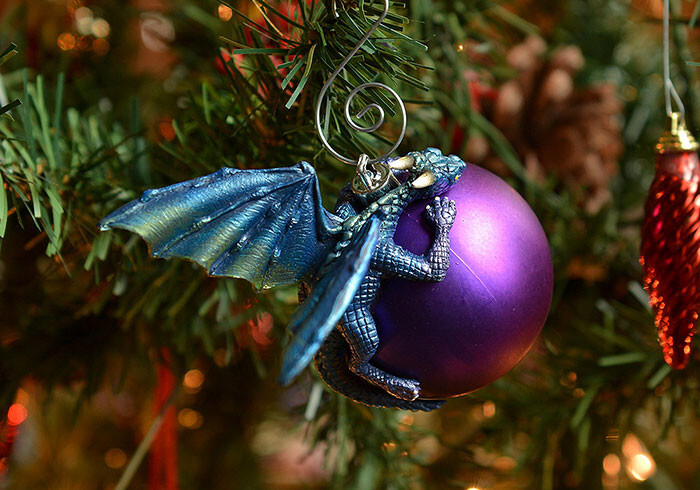 Dragons Protecting Baubles Like Their Own Eggs Is What Your Christmas Tree Needs This Year