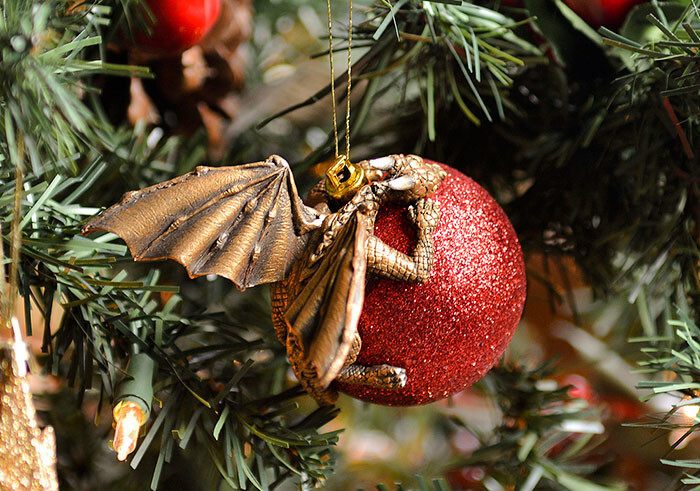 Dragons Protecting Baubles Like Their Own Eggs Is What Your Christmas Tree Needs This Year