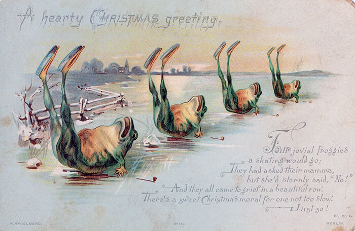 Victorian Christmas Cards That Are As Creepy As Those Times Themselves