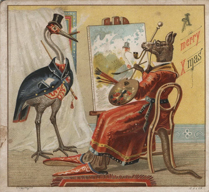 Victorian Christmas Cards That Are As Creepy As Those Times Themselves