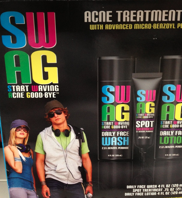 2. A swagged-out acne treatment
