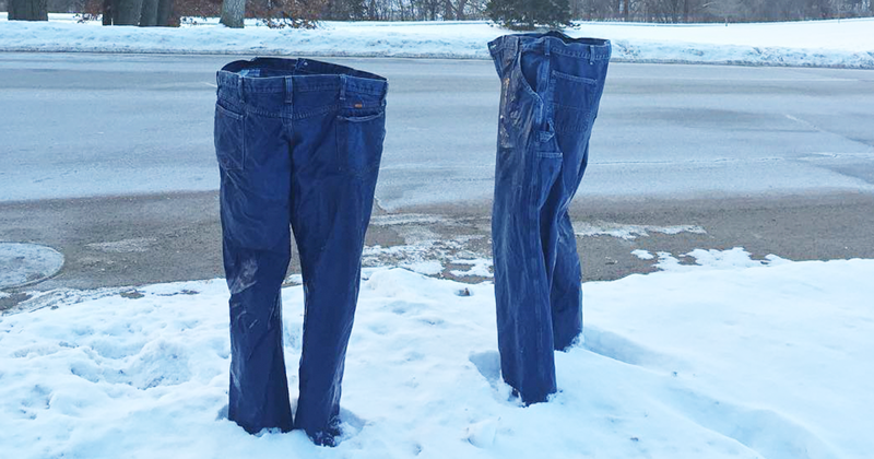 It’s So Cold In Minnesota That Even Ghosts Started Wearing Pants