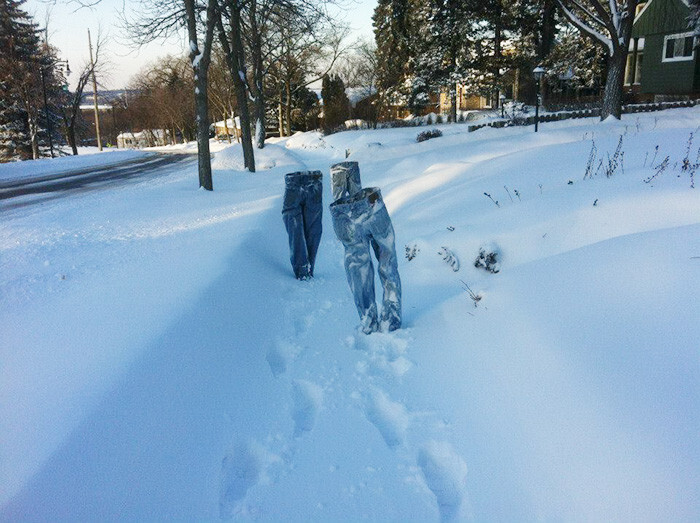 It’s So Cold In Minnesota That Even Ghosts Started Wearing Pants