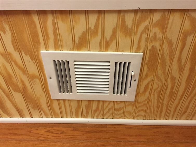 12. The vent covers up any small mistakes that were made when the hole was cut. 
