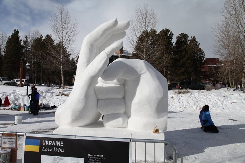 Highlights from the 2016 International Snow Sculpting Championships