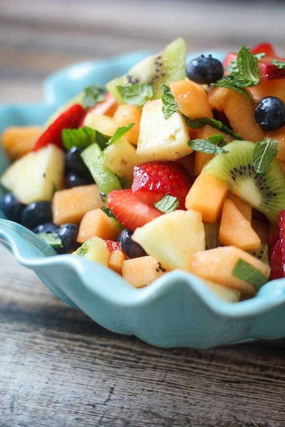 7. Boozy Fruit Salad