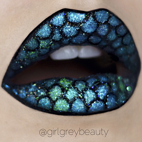 Makeup Artist Turns Her Lips Into Stunning Works Of Art