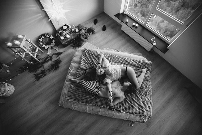 Intimate Moments Of Couples In Love