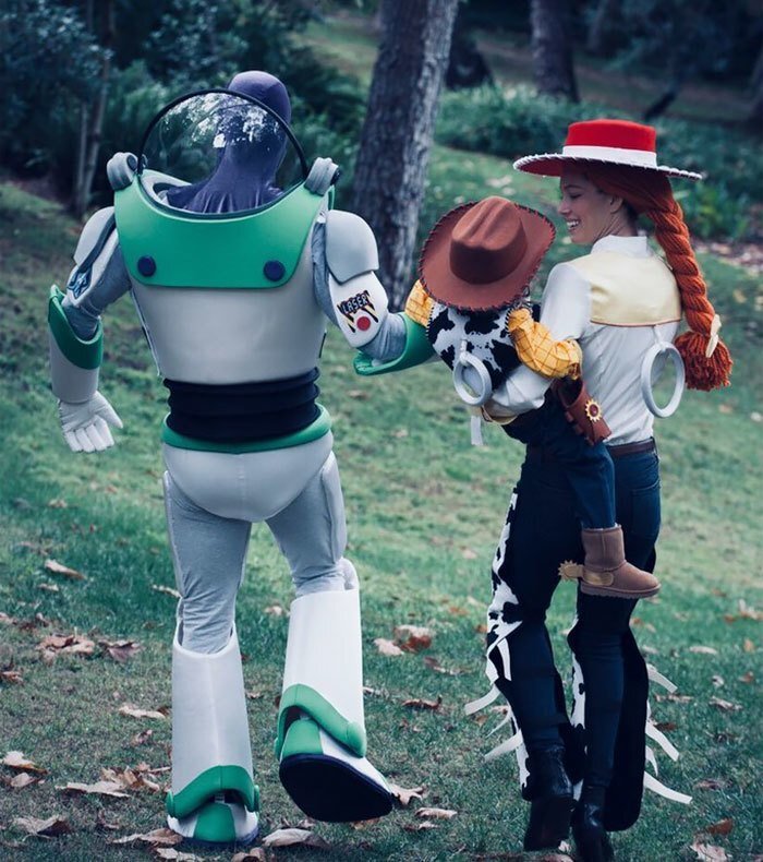 They proved it this Halloween by choosing the most adorable family costume idea – Toy Story stars