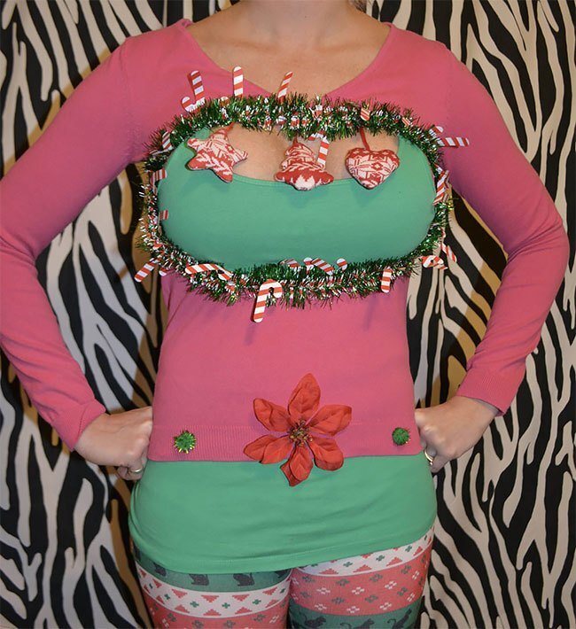 If You Want To Stand Out, Then This Sexy Reindeer Ugly Christmas Sweater Is For You!