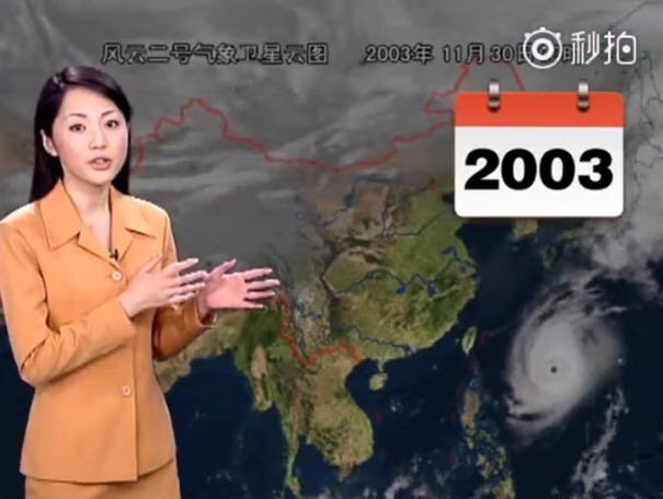 Chinese Weather Woman Stuns The World By Not Aging For 22 Years On Screen, And Here’s The Proof