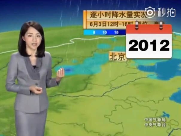 Chinese Weather Woman Stuns The World By Not Aging For 22 Years On Screen, And Here’s The Proof