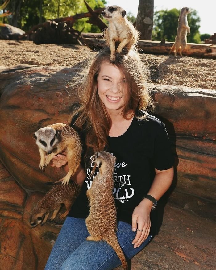 The tweet’s star is, of course, Bindi Irwin