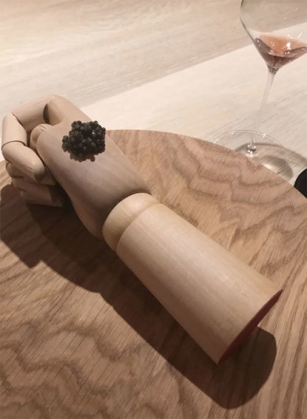 #19 Why Wouldn’t I Want To Eat Caviar Off A Wooden Hand??