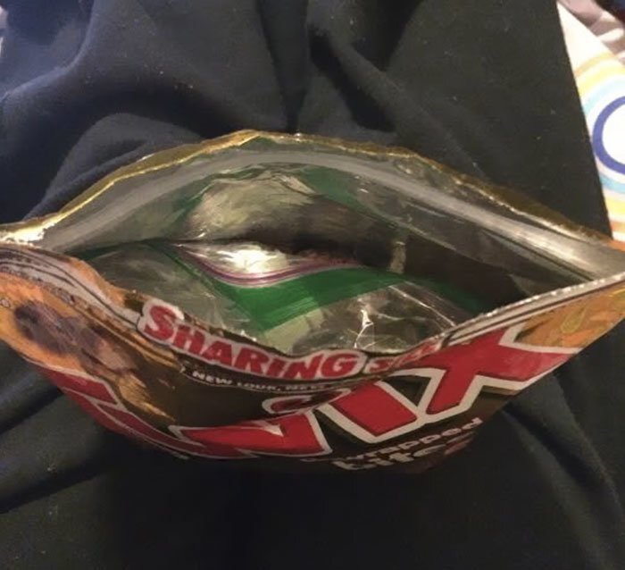 Girl Finds Something That Wasn’t Meant For Her In A Twix Bag