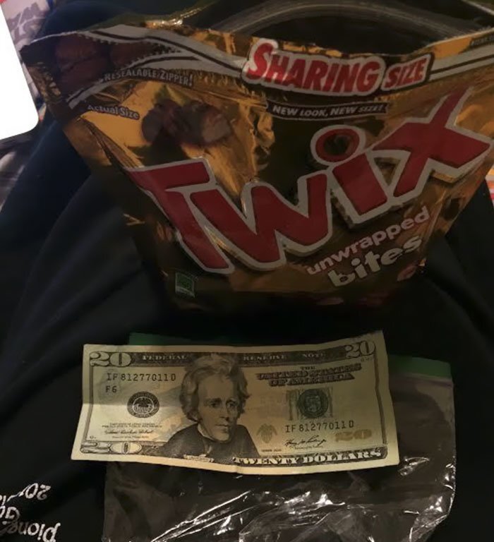 Girl Finds Something That Wasn’t Meant For Her In A Twix Bag