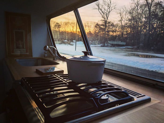 “A kitchen with a view”