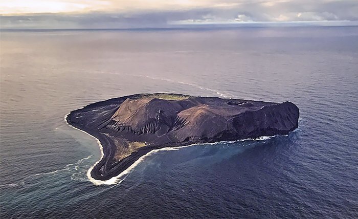 Surtsey is a truly unique piece of land in Iceland that was formed in 1963