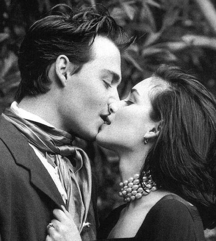 #22 Johnny Depp & Winona Ryder, May 1991 By Herb Ritts For Vogue UK
