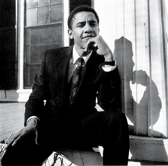 #15 28-Year-Old Barack Obama, In His First Vanity Fair Appearance After Becoming President Of The Harvard Law Review