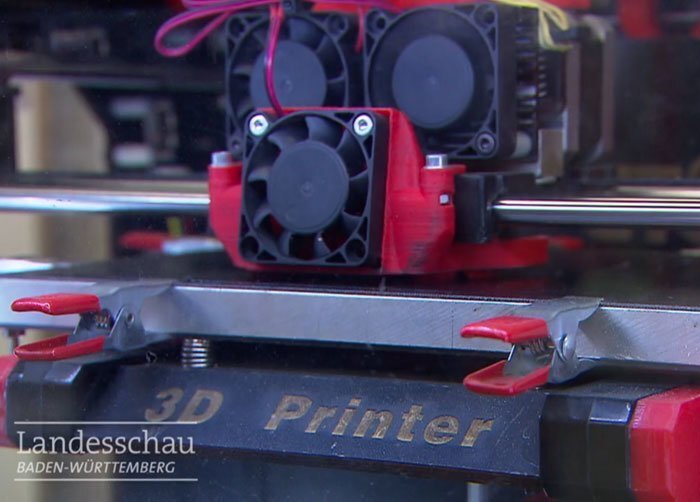 He 3d-printed its parts