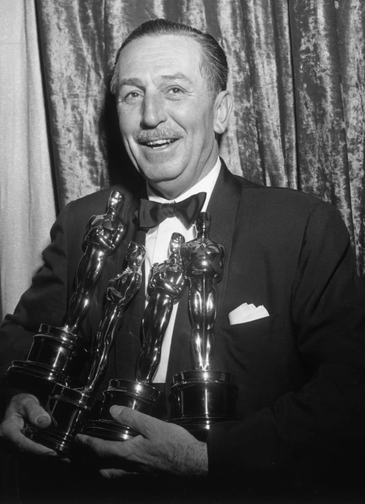 16. Walt still holds the record for the most Academy Awards ever won. He won 26 over the course of his career and was nominated 59 times.