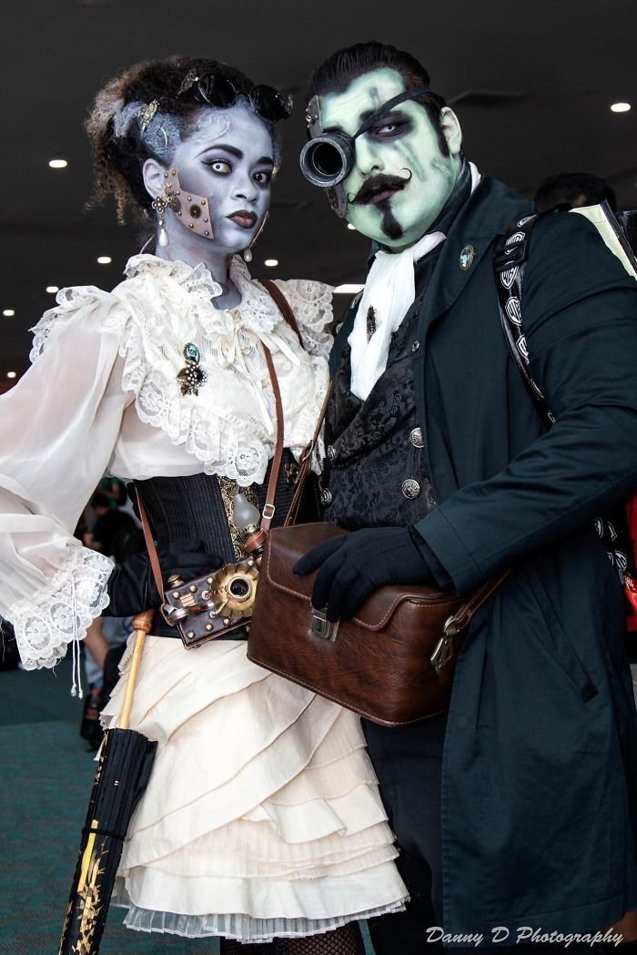 #20 Steampunk Frankenstein's Monster And Bride