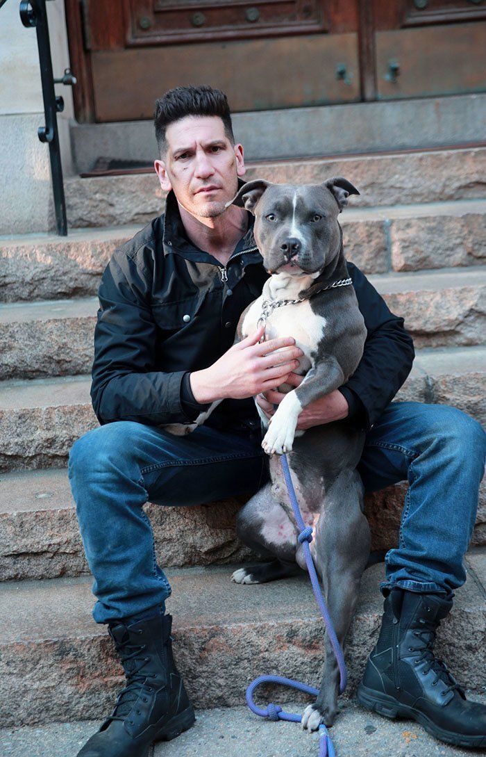 Jon Bernthal has proved he will do anything for his dogs