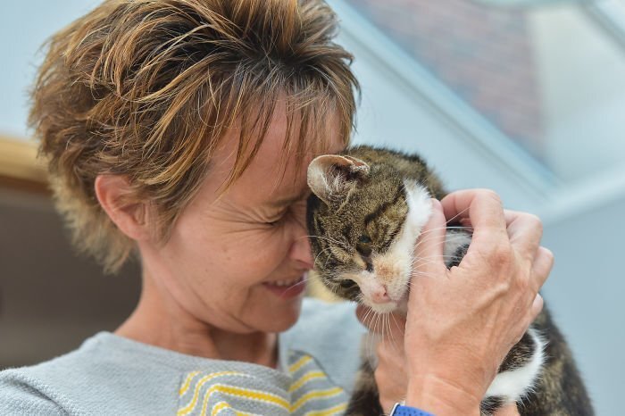 “I got a call on Thursday to say I had a cat missing,” Janet said
