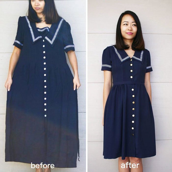 The Way This Mom Transforms Old And Ugly Clothes To Save Money Will Amaze You