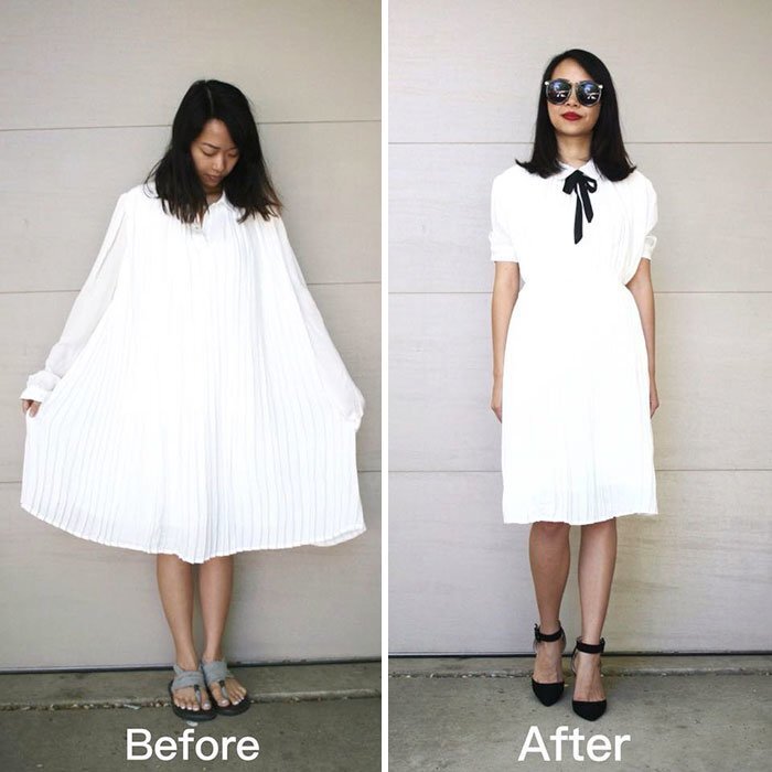 The Way This Mom Transforms Old And Ugly Clothes To Save Money Will Amaze You