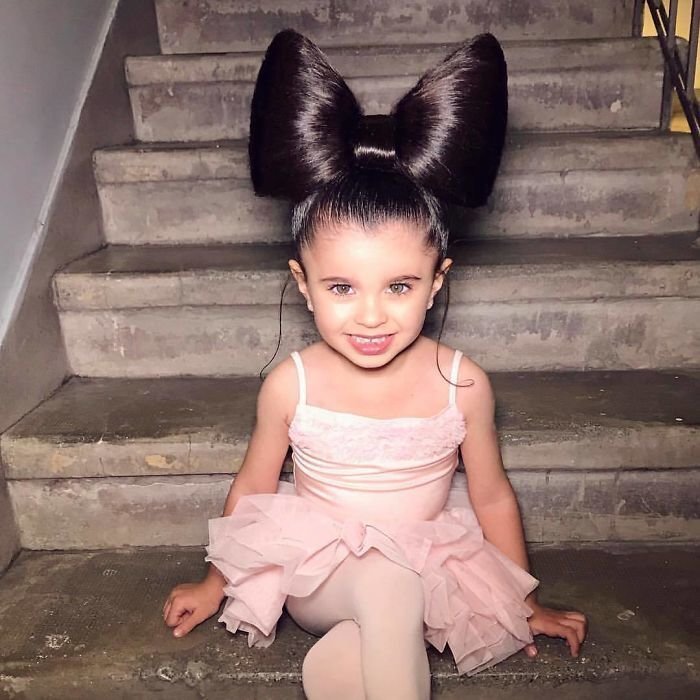 5-Year-Old Wins The Hearts Of 53k Instagram* Followers With Her Huge Hair