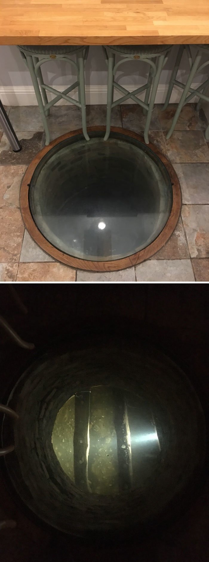 #18 The House I'm Staying In Has Kept Its Original Well As A Feature