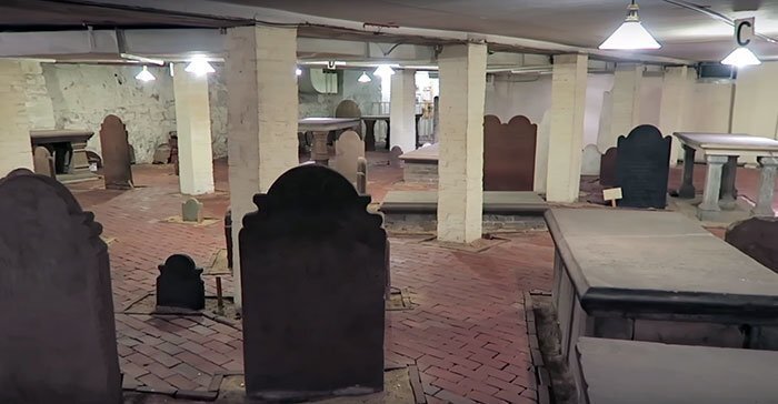 #8 Untouched 1800's Cemetery Preserved In The Basement Of A Tall Building Built Over It