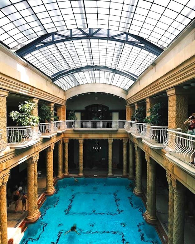 2. Gellért Baths — Budapest, Hungary